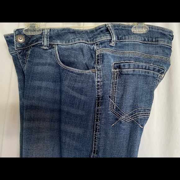 LEE SlenderSecret Sz-12P Well💗 Good Tough Jeans-Great 4 Outdoors-Comfortable☁️ - Picture 9 of 16